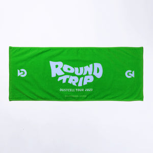 【DUSTCELL】フェイスタオル／GREEN／TOUR「ROUND TRIP」
