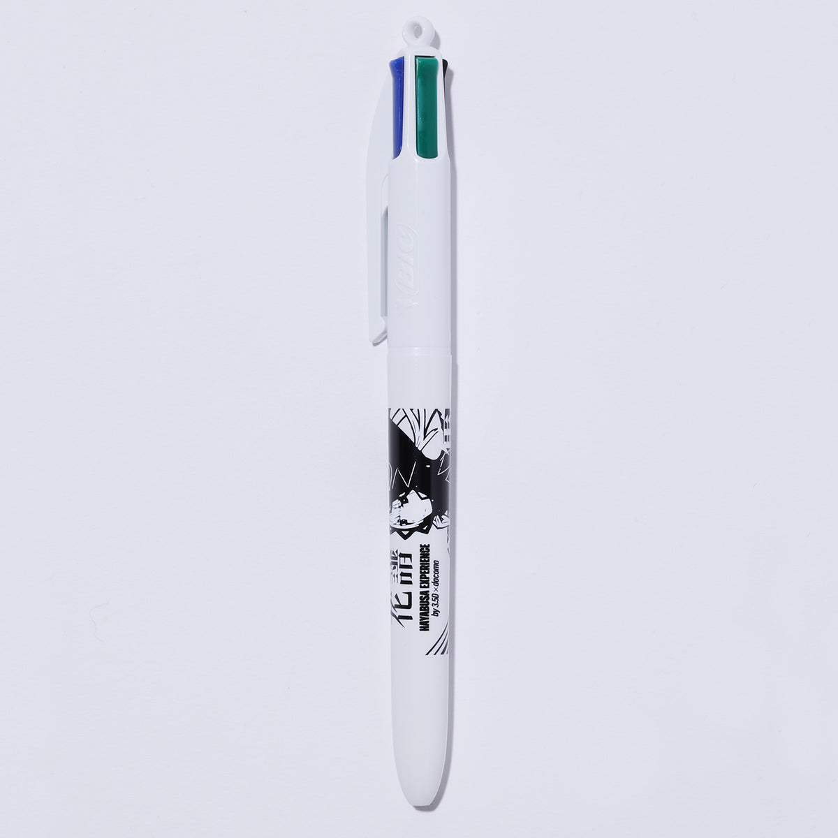【花譜】「隼」花譜4色ボールペン／WHITE／「HAYABUSA EXPERIENCE」