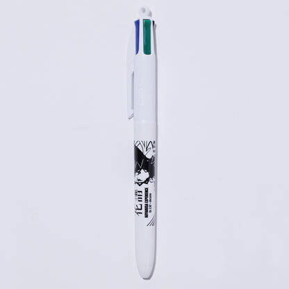 【花譜】「隼」花譜4色ボールペン／WHITE／「HAYABUSA EXPERIENCE」